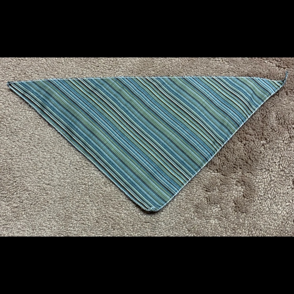 Striped Pet Bandanna